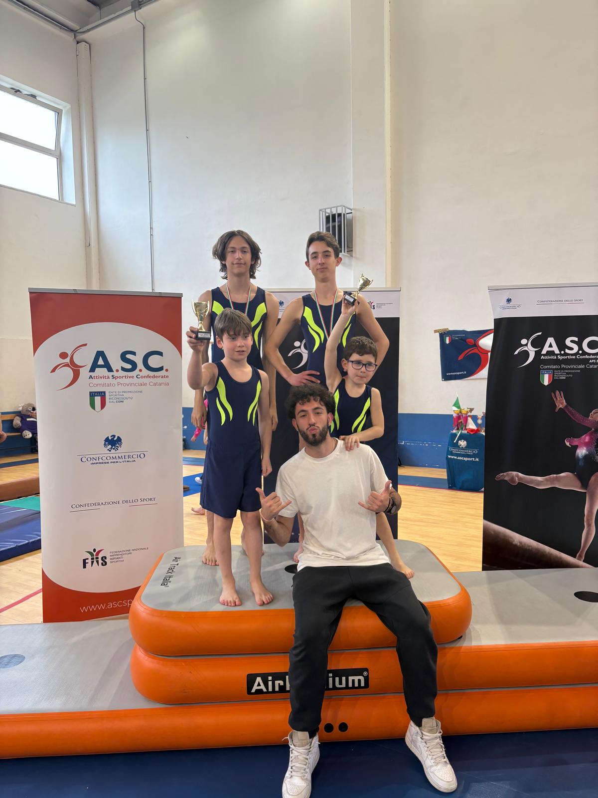 LE LIBELLULE DI BELPASSO INCANTANO VIAGRANDE E ACCEDONO ALLA FASE NAZIONALE DI GINNASTICA ARTISTICA