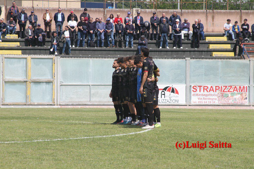 PATERNO’: UN PARI PER L’ULTIMA GARA DI UNA STAGIONE DA INCORNICIARE LE FOTO