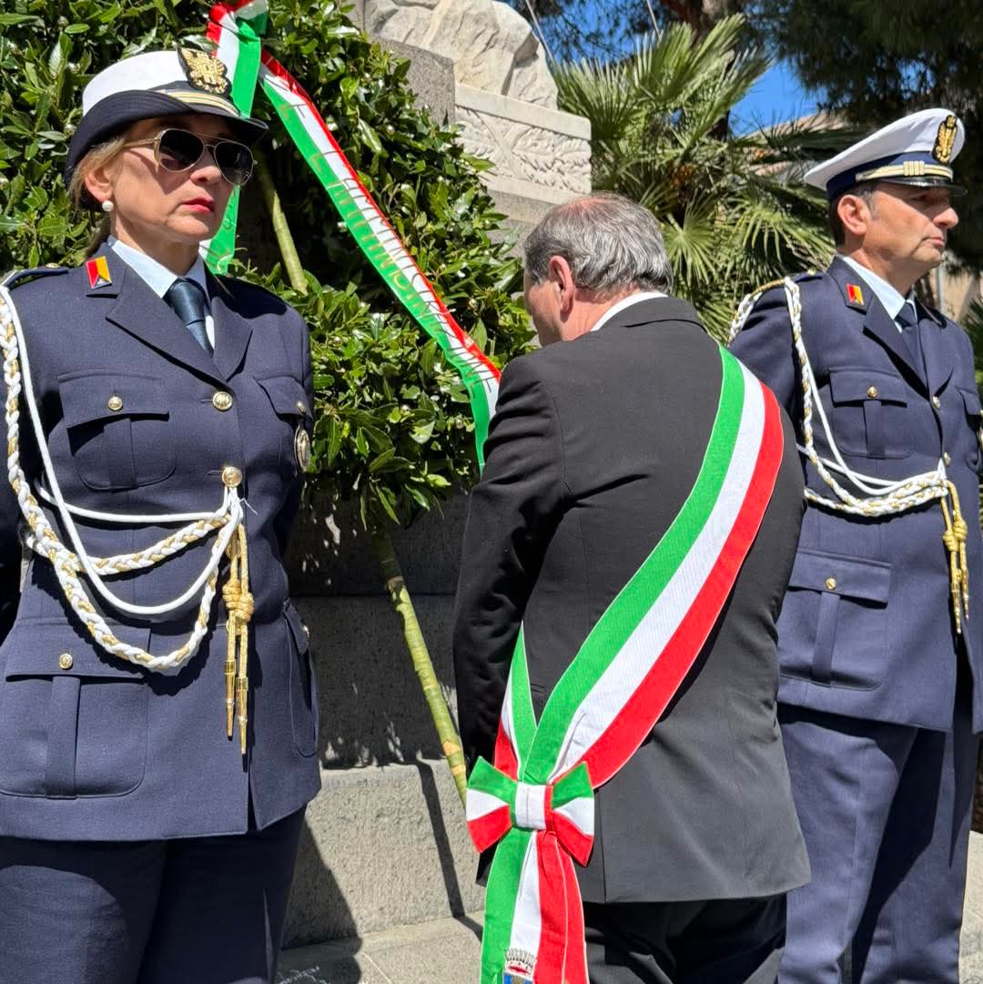 PATERNÒ RICORDA IL SACRIFICIO DEI PARTIGIANI NELL'80° ANNIVERSARIO DELLA FESTA DELLA LIBERAZIONE