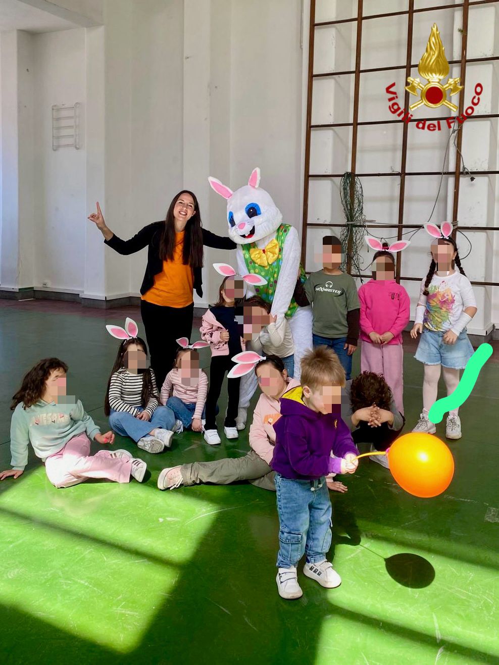 A CATANIA, I BAMBINI VIVONO L'ESPERIENZA DEI VIGILI DEL FUOCO IN UN GIORNO SPECIALE DI INCLUSIONE