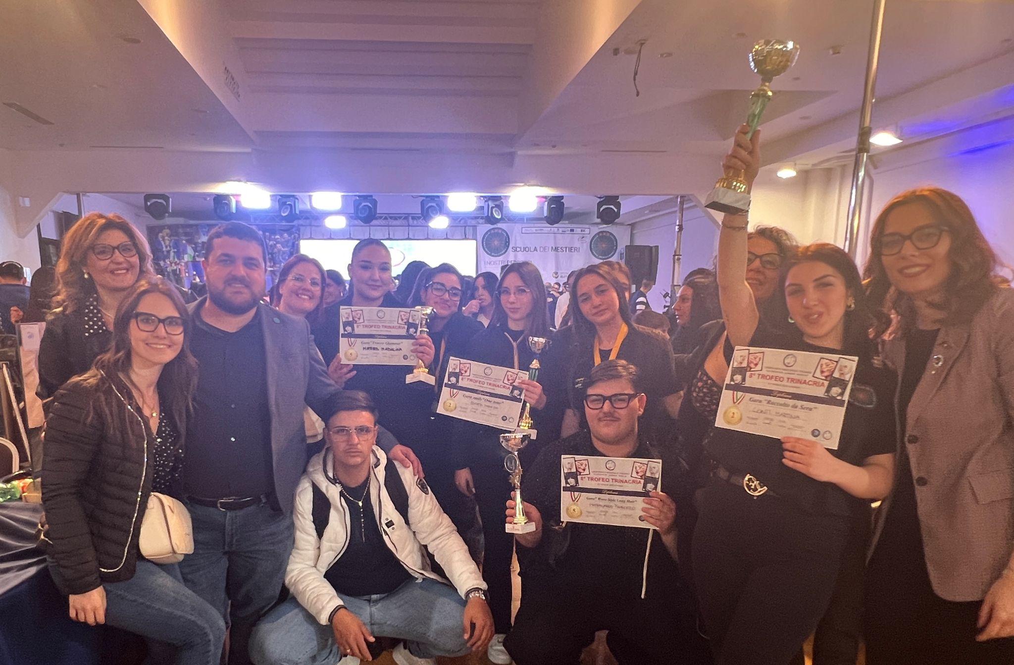 GRANDE SUCCESSO PER GLI ALUNNI ARS DI PATERNÒ ALL’“OTTAVO TROFEO TRINACRIA 2025”