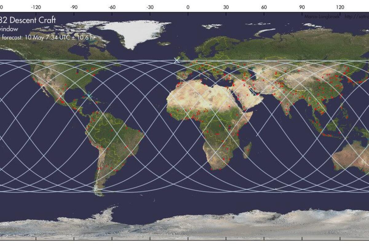 LA SONDA SOVIETICA KOSMOS 482 DOPO OLTRE 50 ANNI STA RIENTRANDO IN MODO INCONTROLLATO SULLA TERRA - 