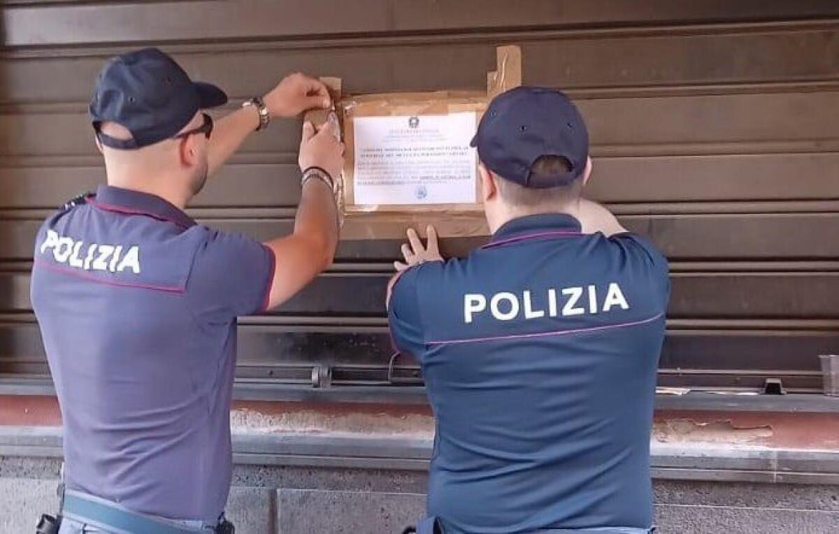 BAR AD ADRANO RITROVO ABITUALE DI PREGIUDICATI: IL QUESTORE LO CHIUDE PER 7 GIORNI - 