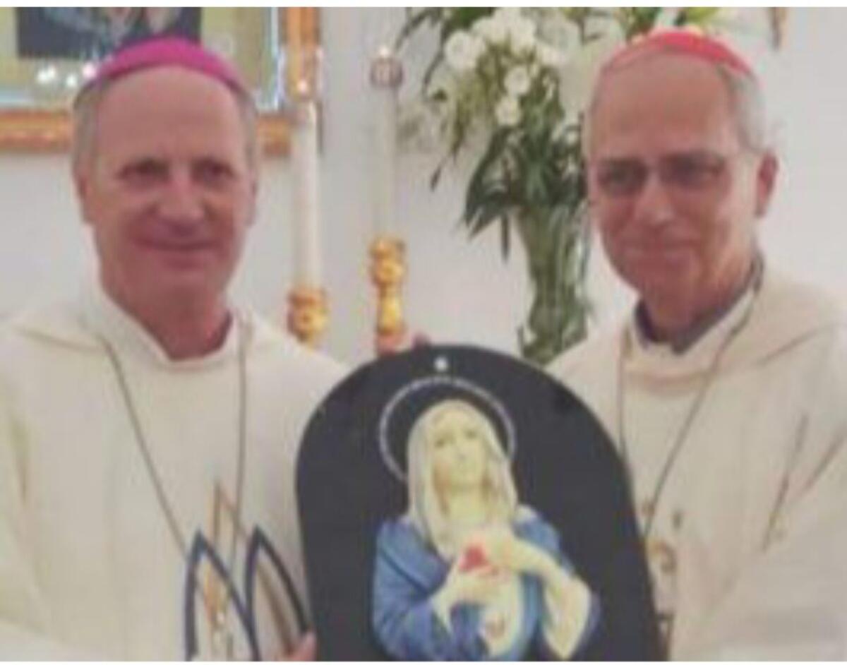 PAPA LEONE XIV A SIRACUSA UN ANNO FA PER MADONNA DELLE LACRIME - 