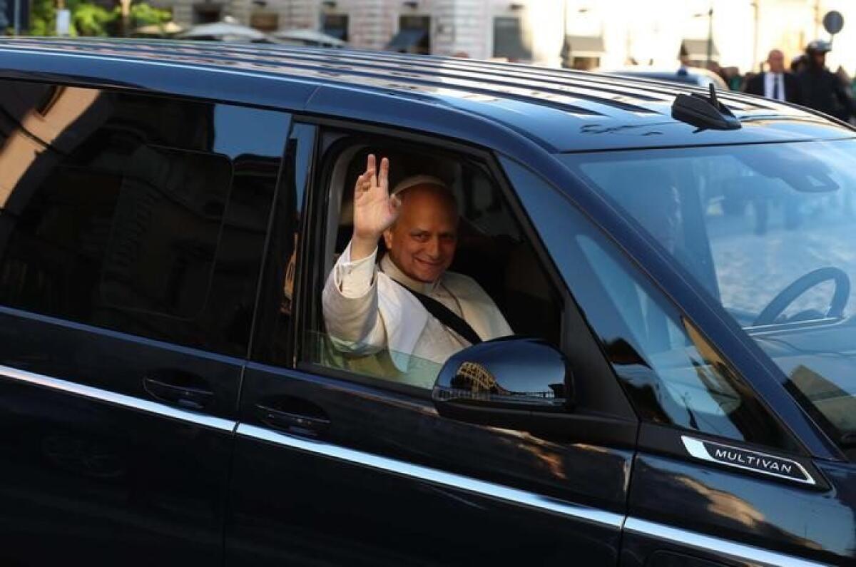 LE PRIME USCITE DI LEONE XIV, PRIMA AL SANTUARIO DI GENAZZANO POI SULLA TOMBA DI FRANCESCO - 