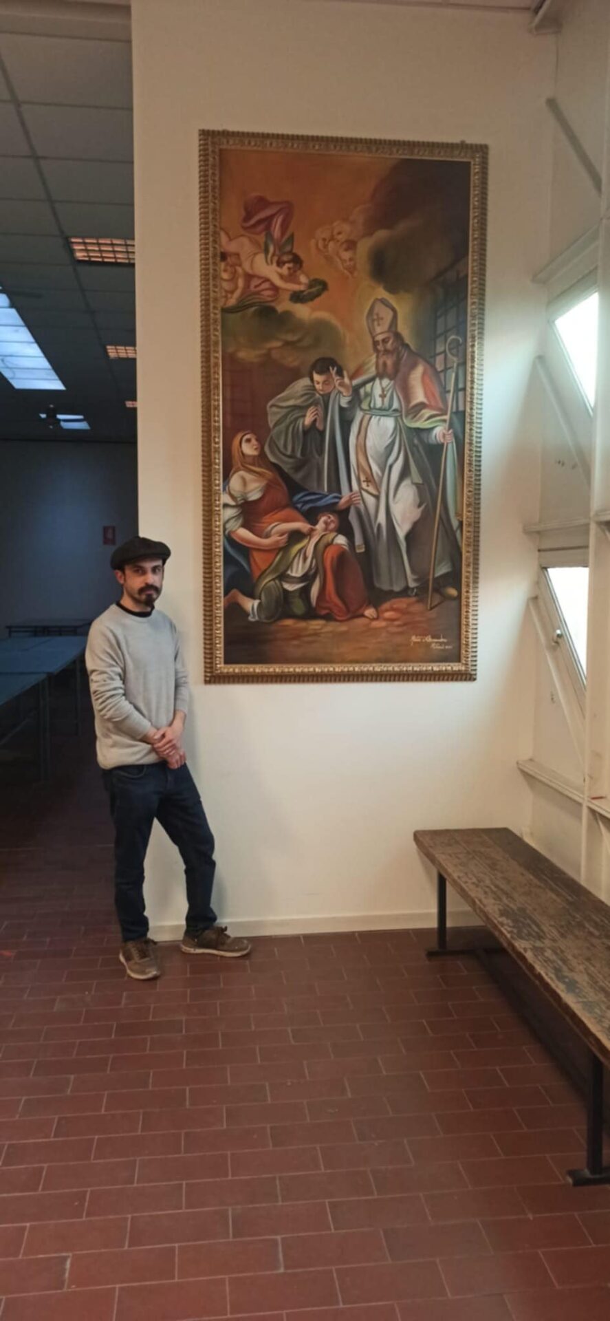 ALESSANDRO FORTE DONA UN’OPERA BAROCCA ALLA CHIESA DI SAN BIAGIO DI PATERNÓ