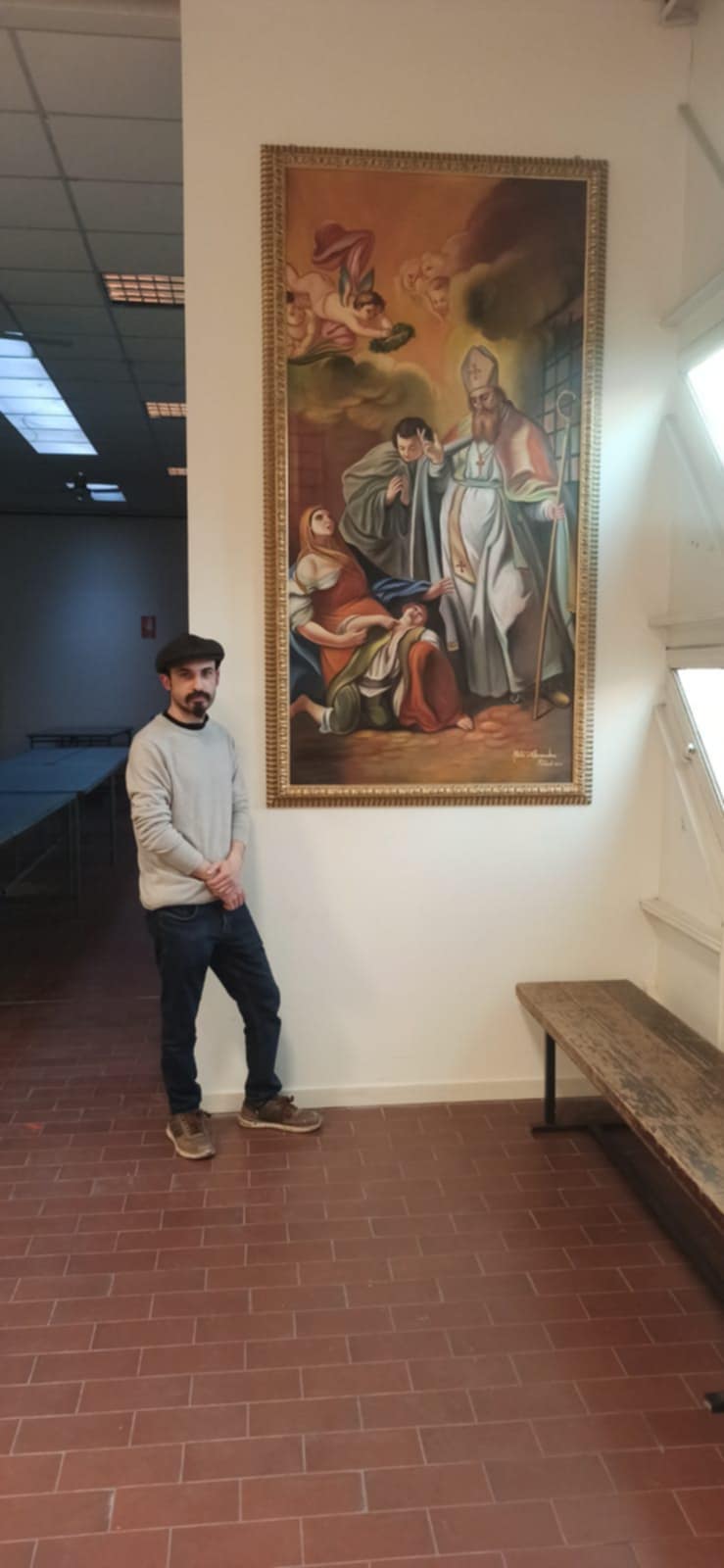 ALESSANDRO FORTE DONA UN’OPERA BAROCCA ALLA CHIESA DI SAN BIAGIO DI PATERNÓ