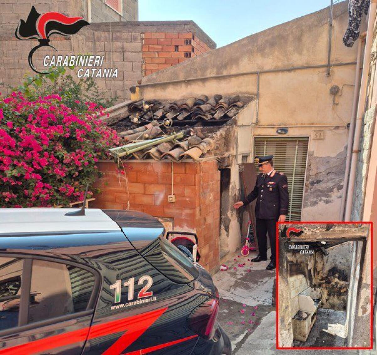 PATERNÒ: COMANDANTE DEI CARABINIERI EROE EVITA LA TRAGEDIA, SPEGNE L’INCENDIO E SALVA MADRE E TRE FIGLI - 