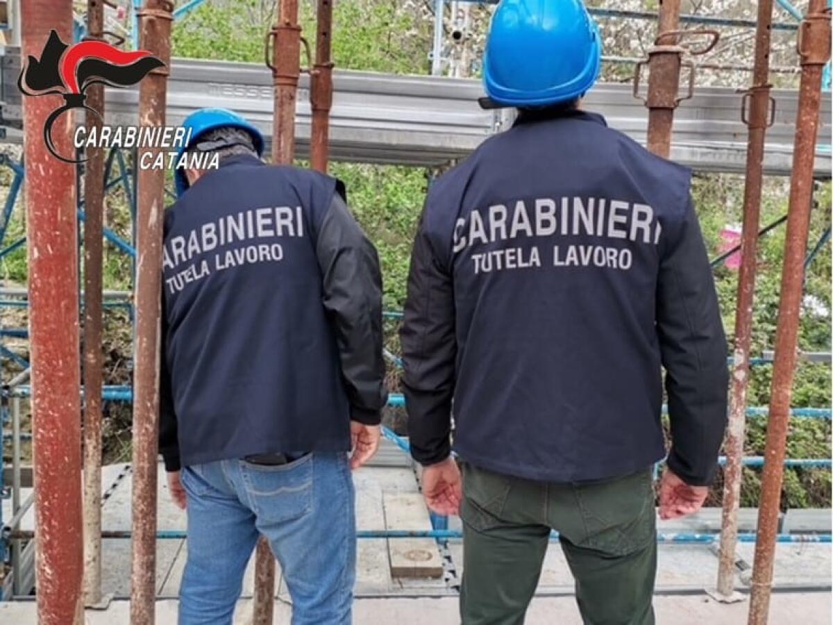 CANTIERI IRREGOLARI A MISTERBIANCO E PEDARA, DENUNCIATI DUE IMPRENDITORI: UNA 72ENNE DI BELPASSO E UN 45ENNE DI TROINA - 
