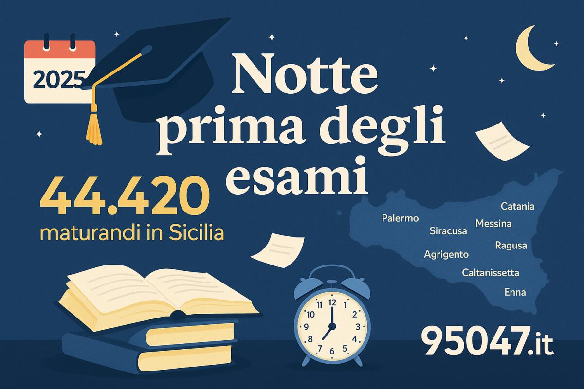 "La notte prima degli esami", tra nostalgia, paura e futuro: in 44 mila al via in Sicilia - 
