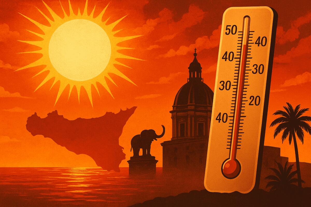 IN ARRIVO L’ONDATA DI CALORE IN SICILIA: L’ANTICICLONE PLUTO PORTA 40°C E NOTTI TROPICALI - 