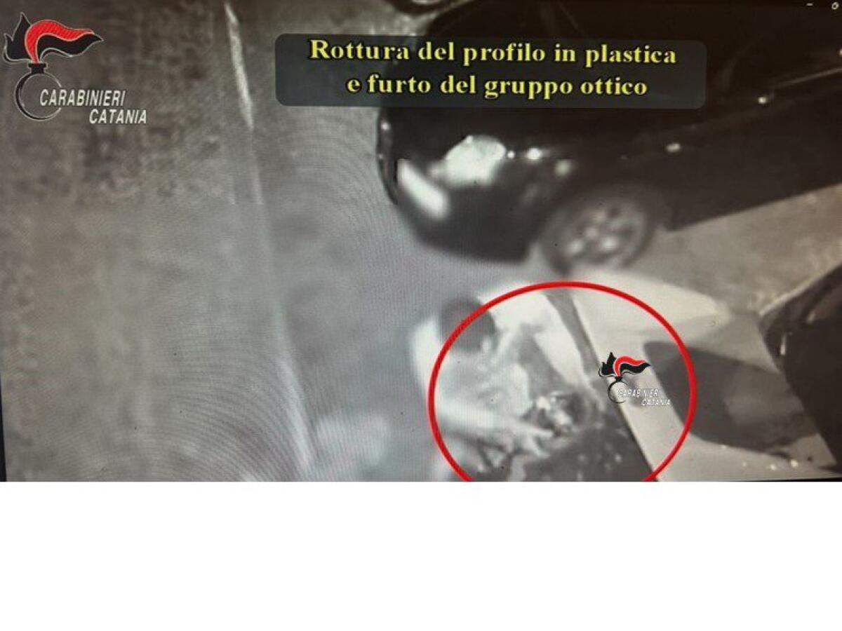 CATANIA, FURTI SU ORDINAZIONE: BANDA RUBAVA GRUPPI OTTICI PER RIVENDERLI A 150 EURO, DANNI DA OLTRE 100.000 EURO. I NOMI - 