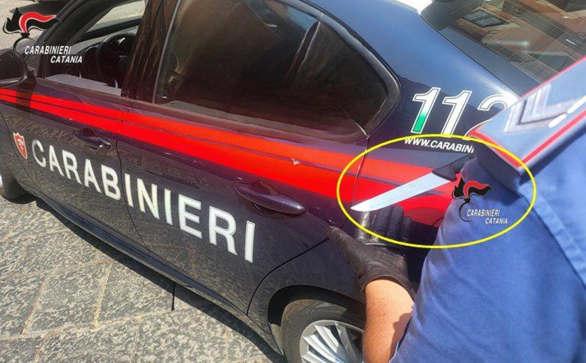 Armato di coltelli tra la folla: bloccato dai Carabinieri in via Etnea - 