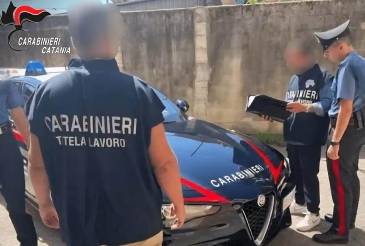BELPASSO. CATANIA, 12 LAVORATORI IN NERO SCOPERTI IN AZIENDA DI IGIENE: TITOLARE DENUNCIATO - 