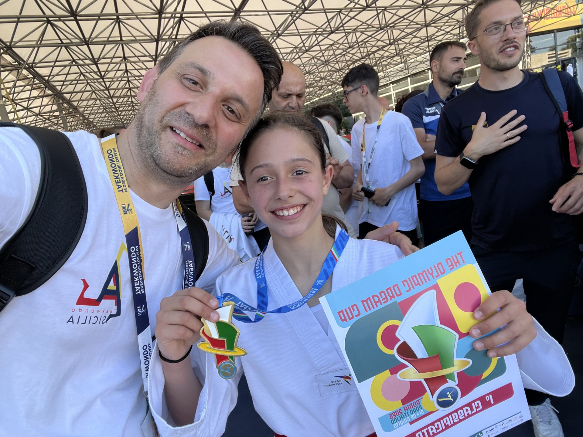FORO ITALICO ROMA – TAEKWONDO OLYMPIC DREAM CUP 2025: LA ASD CHISARI TKD DOJANG BRILLA NEL PIÙ ATTESO EVENTO DELL'ANNO