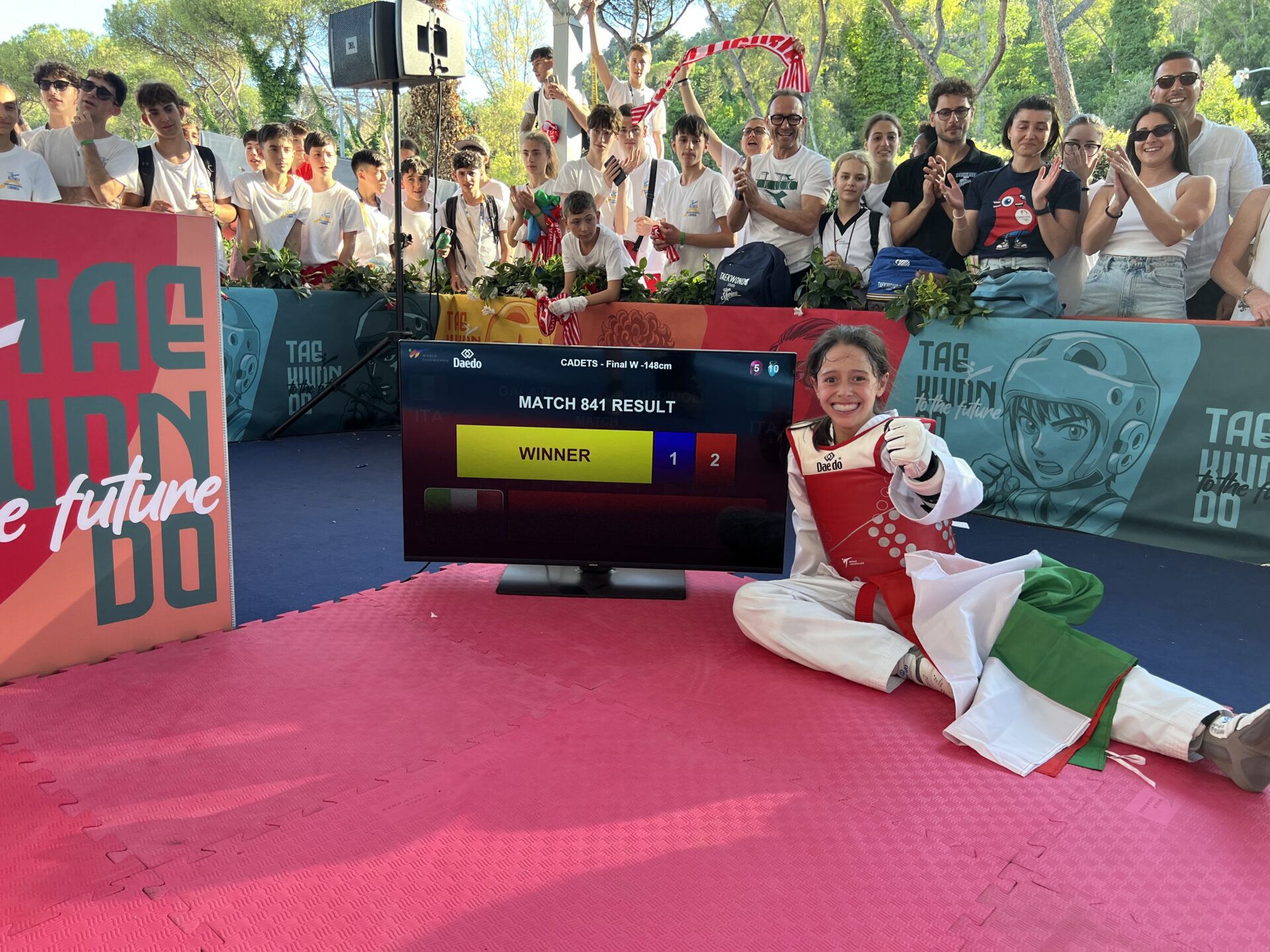 FORO ITALICO ROMA – TAEKWONDO OLYMPIC DREAM CUP 2025: LA ASD CHISARI TKD DOJANG BRILLA NEL PIÙ ATTESO EVENTO DELL'ANNO