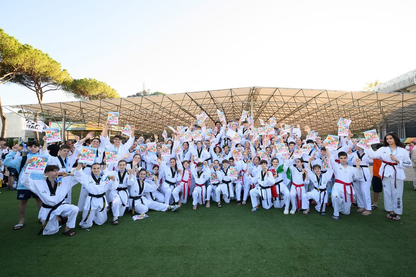 FORO ITALICO ROMA – TAEKWONDO OLYMPIC DREAM CUP 2025: LA ASD CHISARI TKD DOJANG BRILLA NEL PIÙ ATTESO EVENTO DELL'ANNO