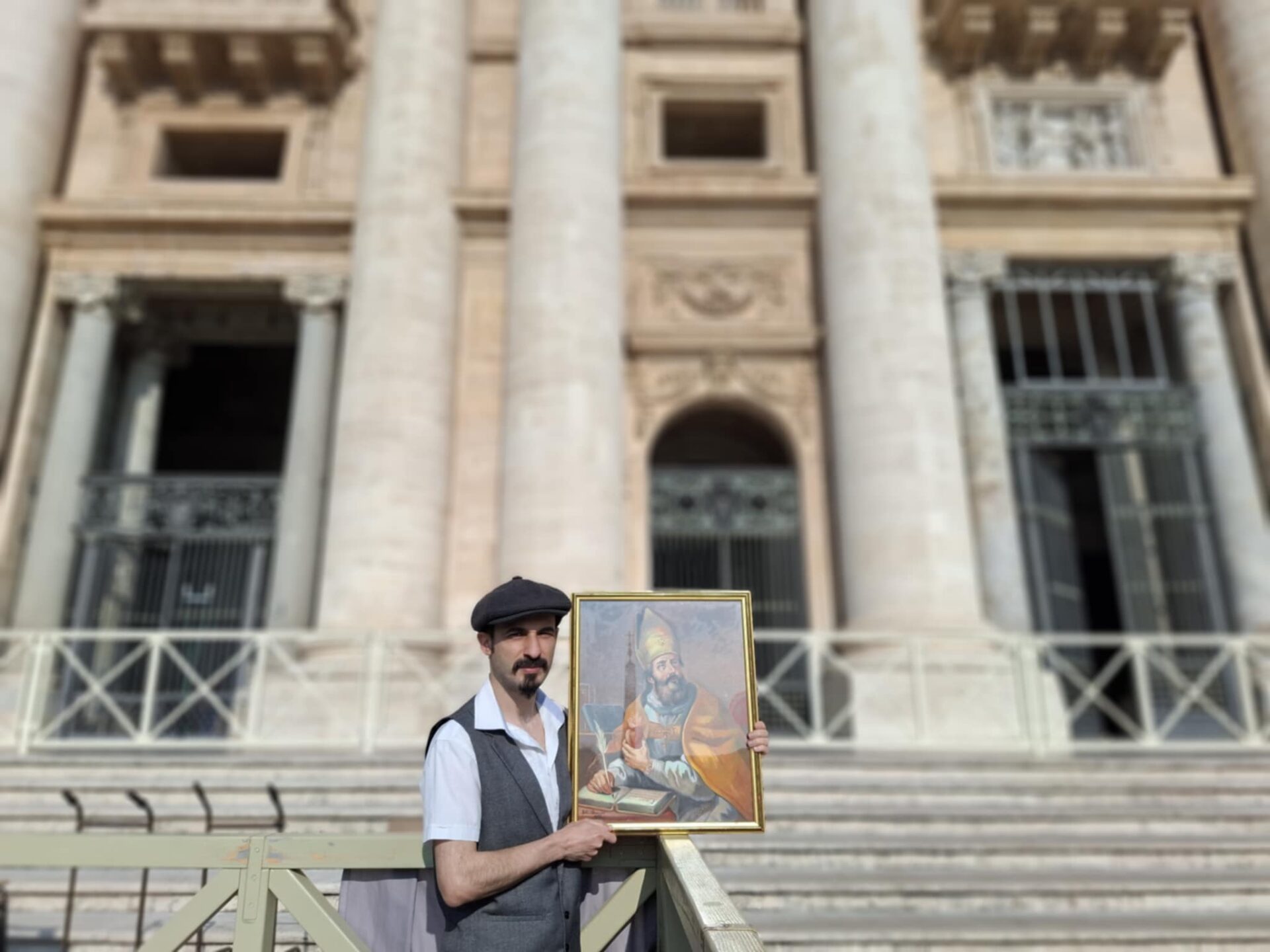 ORGOGLIO PATERNESE IN VATICANO E A ROMA: ALESSANDRO FORTE DONA UN QUADRO AL PAPA, IN MOSTRA ANCHE UN’OPERA FIRMATA FLAVIA PITTALÀ