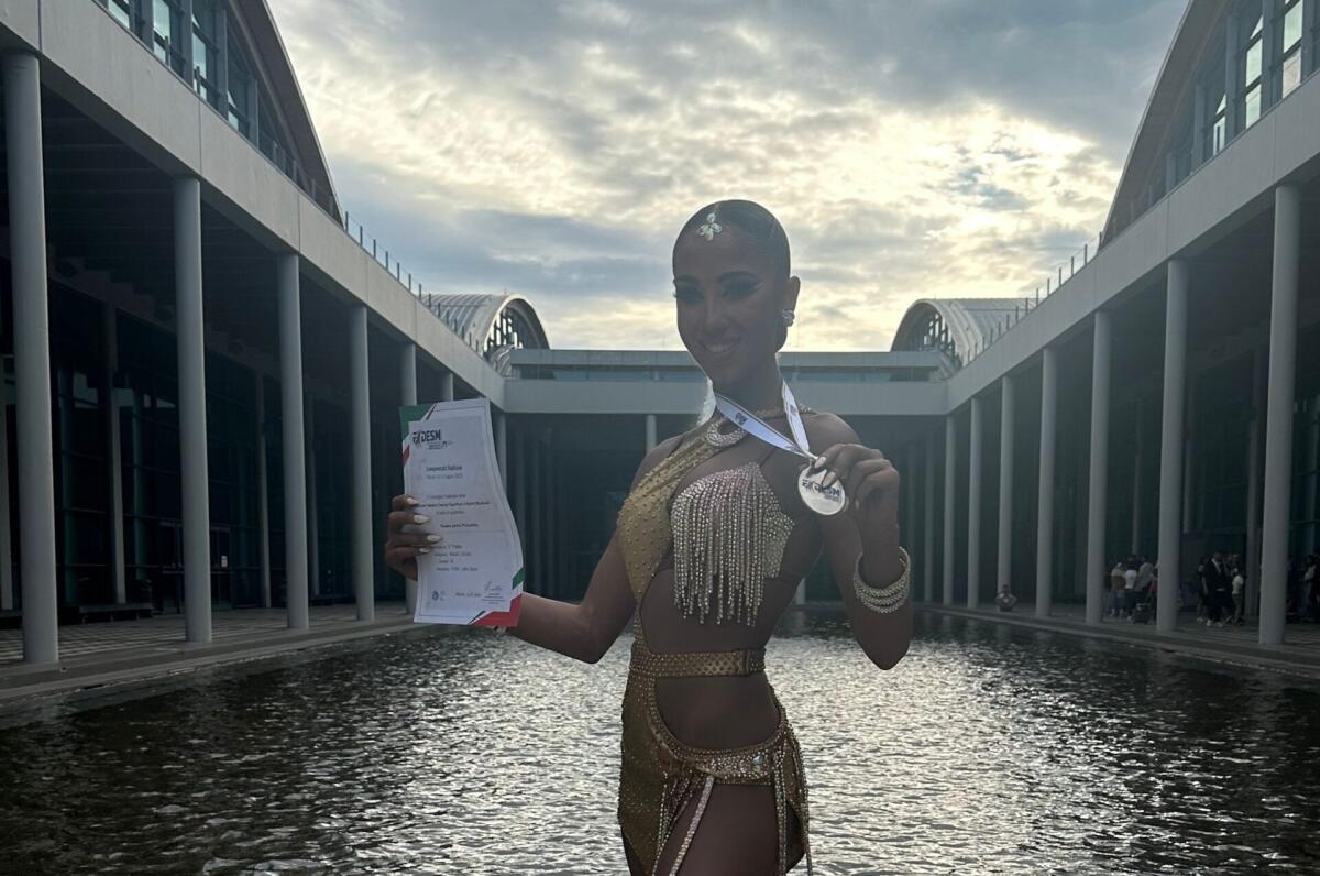 LA SCUOLA FUTURA STUDIO BRILLA AI CAMPIONATI FIDESM: GIADA PALUMBO È VICECAMPIONESSA ITALIANA DI LATIN STYLE - 