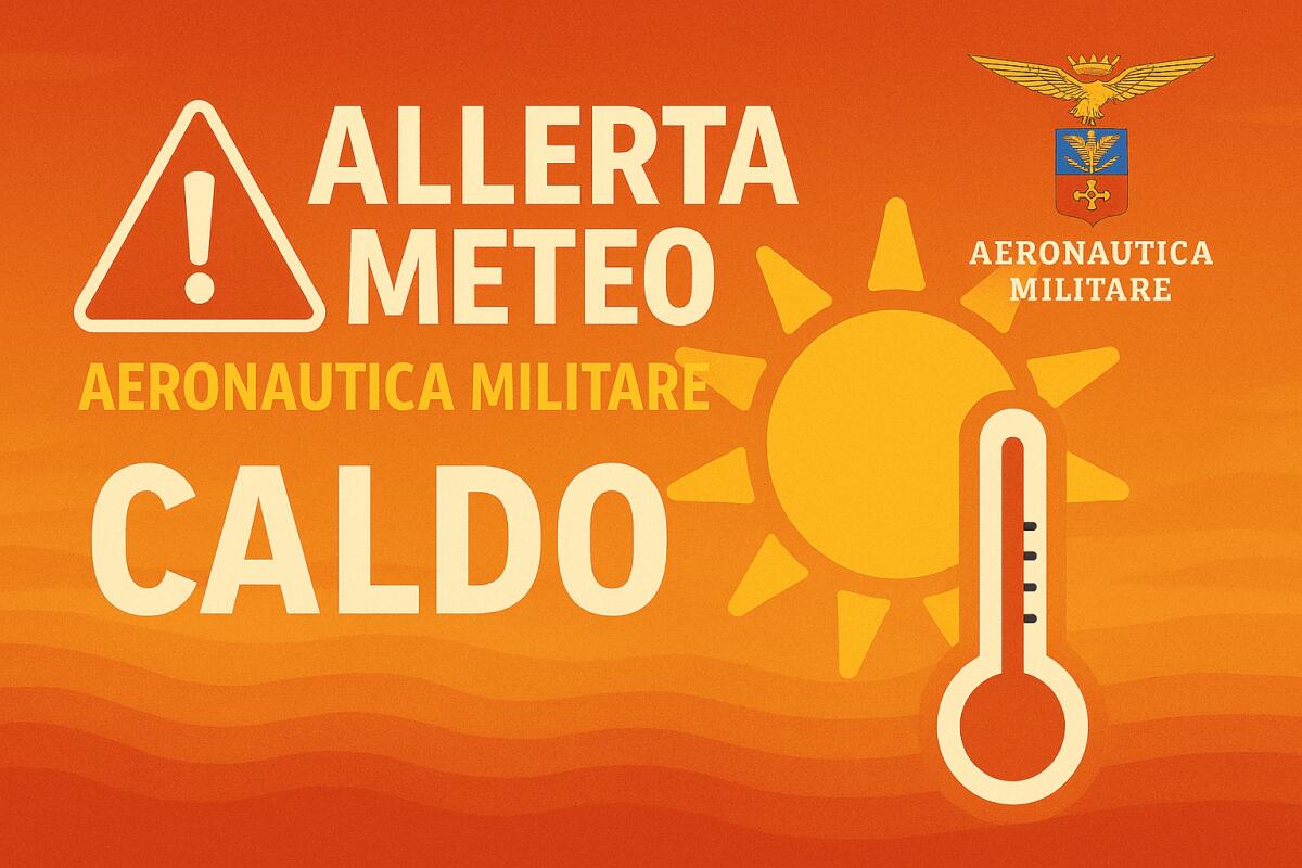SICILIA, NUOVA ALLERTA DELL’AERONAUTICA MILITARE: FINO A 41°C NELLE ZONE INTERNE FINO A MARTEDÌ SERA - 