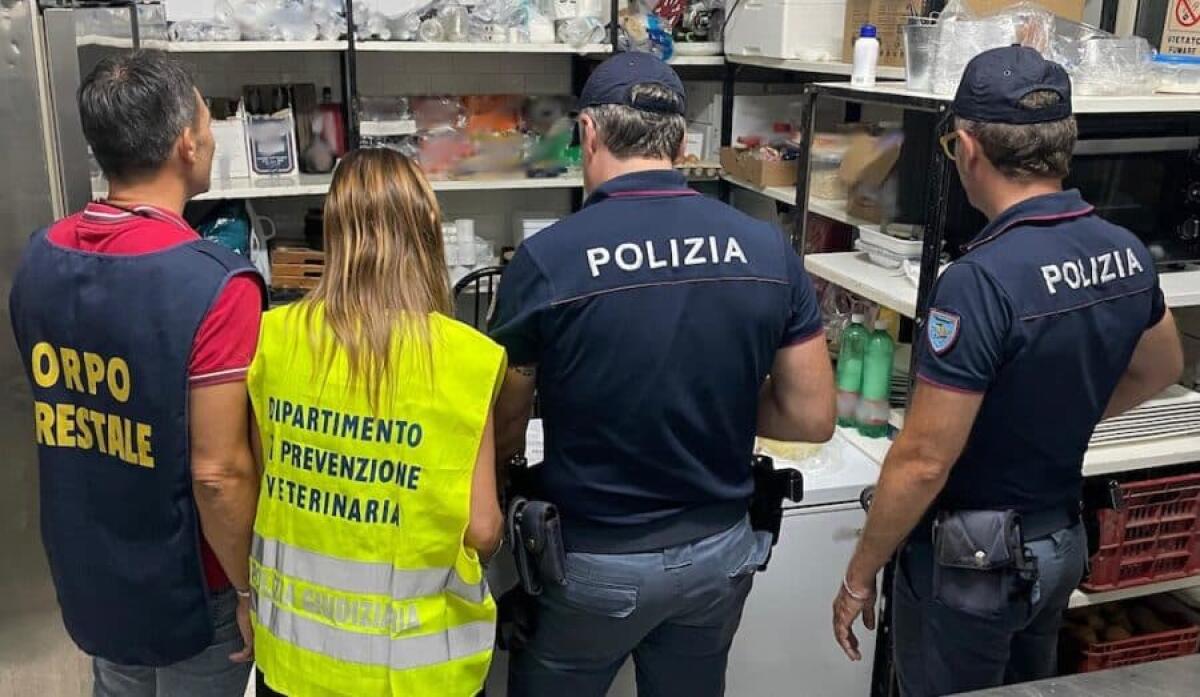 CATANIA, CONTROLLI DELLA POLIZIA: SCOPERTO AIUTO PIZZAIOLO IN NERO, TENTA LA FUGA MA VIENE TRADITO DALLA FARINA SUGLI ABITI - 