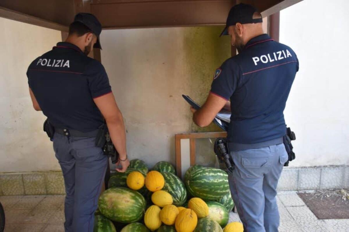 Catania, lotta all’abusivismo commerciale: sequestrati 300 kg di frutta, tra cui 30 kg di meloni - 