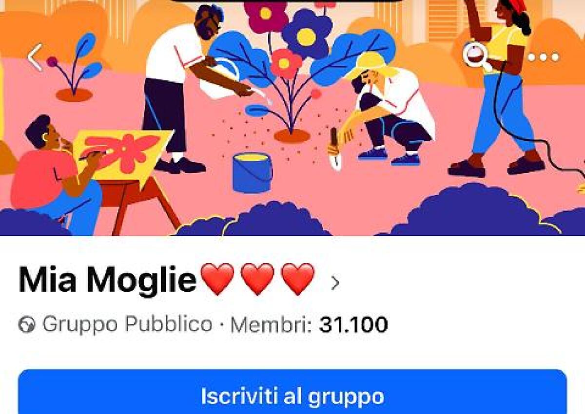 Meta chiude gruppo Facebook “Mia Moglie”: 32mila uomini condividevano foto intime senza consenso - 