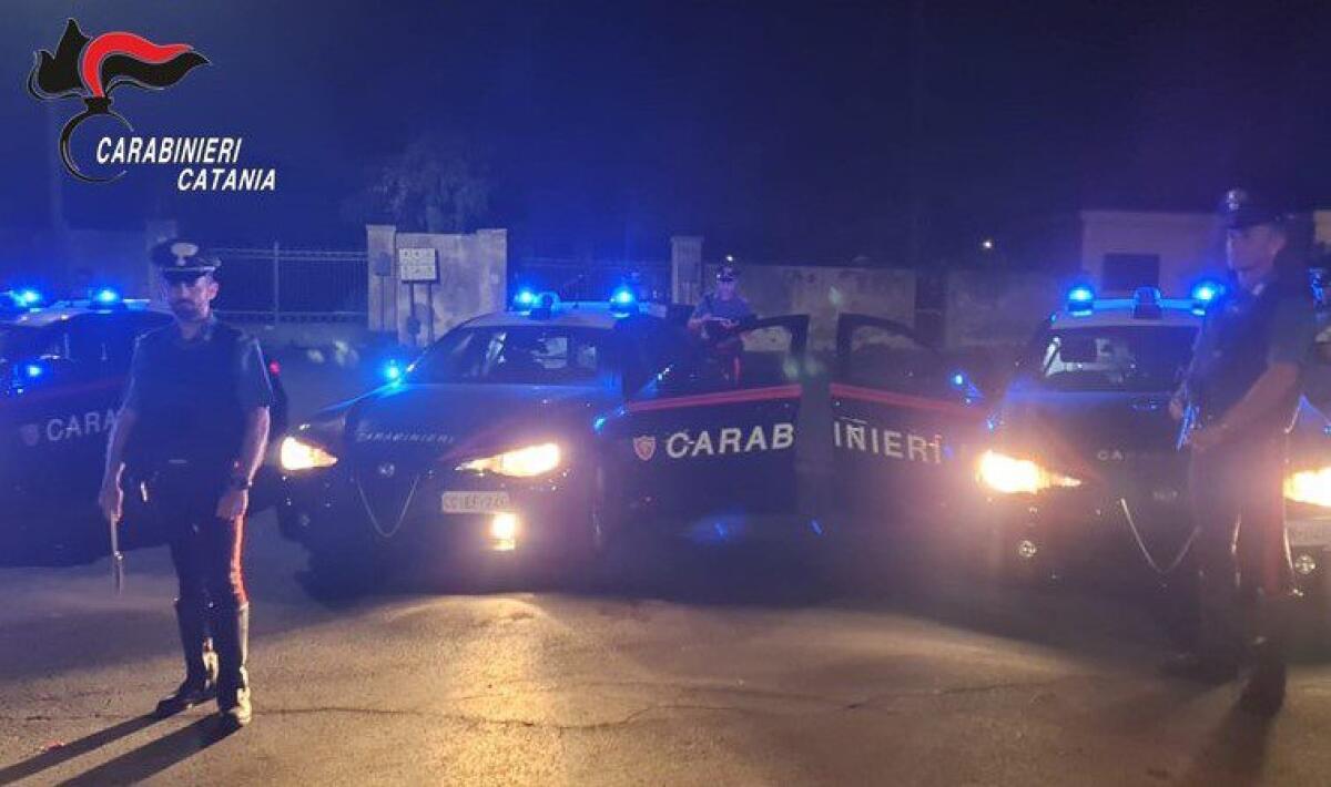 Paternò, inseguimento nella notte: Carabinieri arrestano due giovani per resistenza a pubblico ufficiale - 
