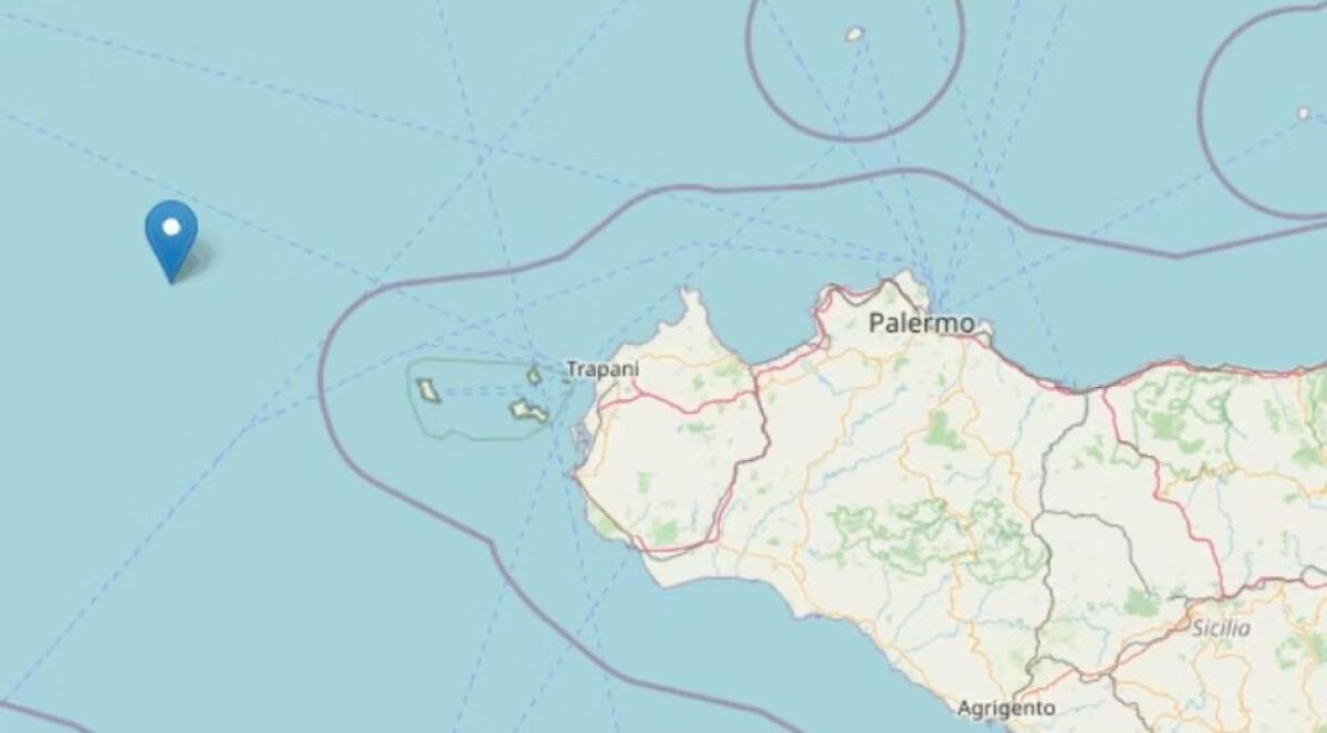Paura a Trapani per una scossa di terremoto di magnitudo 4.7 - 