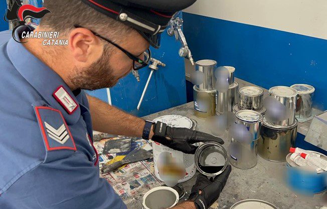 BIANCAVILLA: SCOPERTA OFFICINA ABUSIVA, 48ENNE DENUNCIATO PER REATI AMBIENTALI