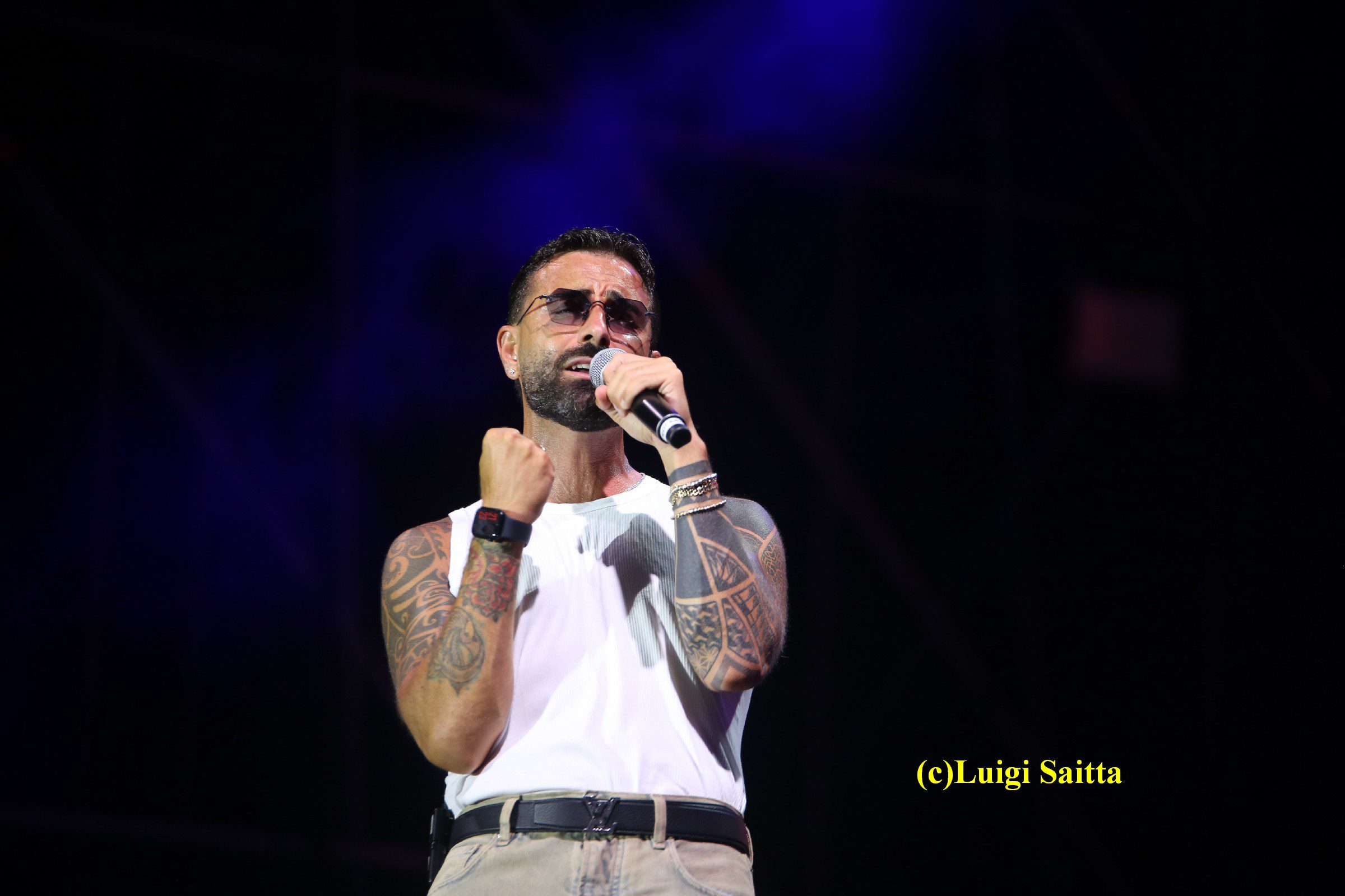 CATANIA: ROSARIO MIRAGGIO CANTA E INCANTA ALLA VILLA BELLINI – LE FOTO