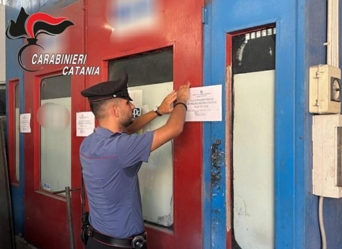 Furto di energia elettrica e forno irregolare: denunciato carrozziere 61enne a Biancavilla - 