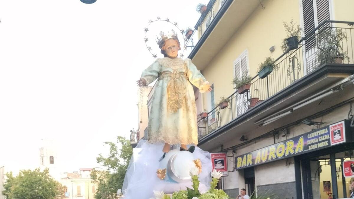 PATERNO’ – Oggi la Solennità di Maria Santissima Bambina: processione e fuochi d’artificio - 
