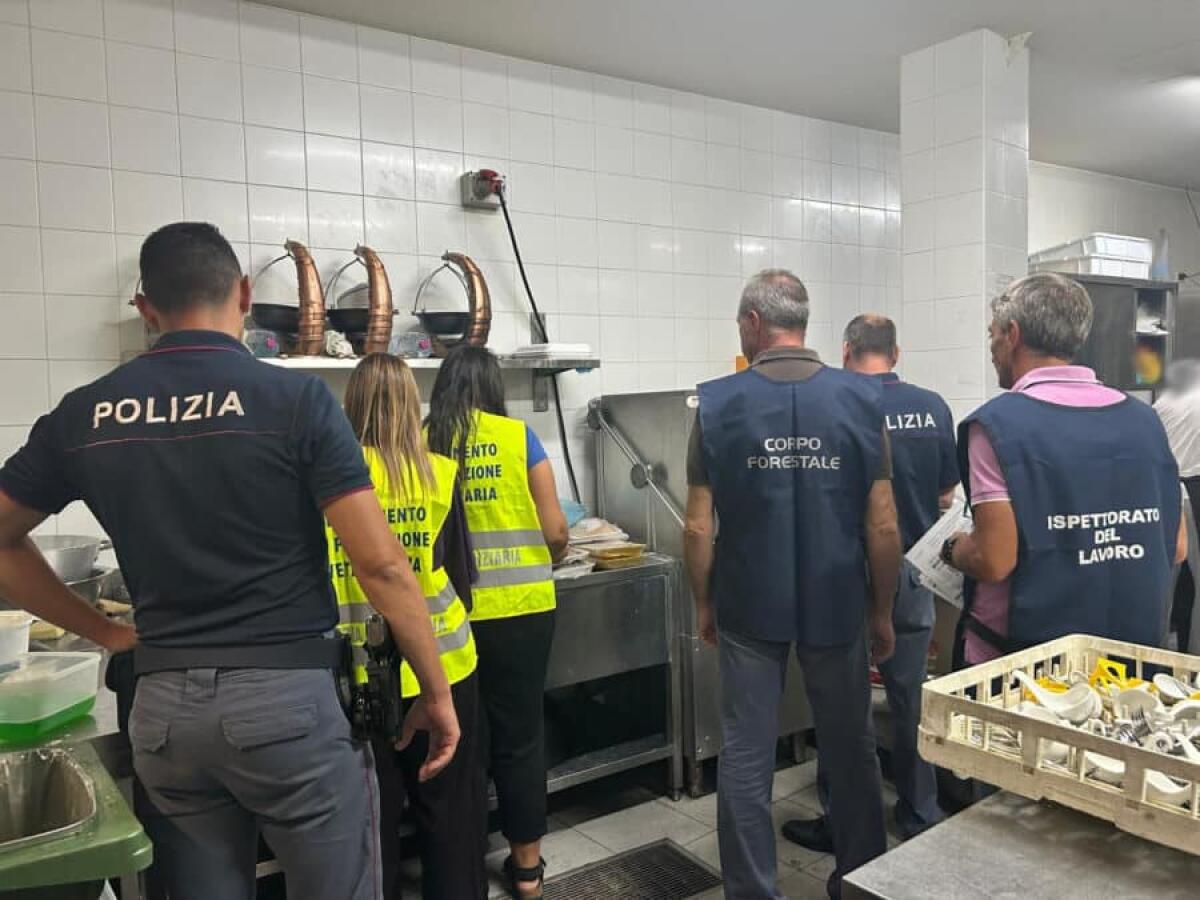Giarre e Aci Catena, blitz in ristorante e panificio: irregolarità e lavoro nero, scattano multe salate - 