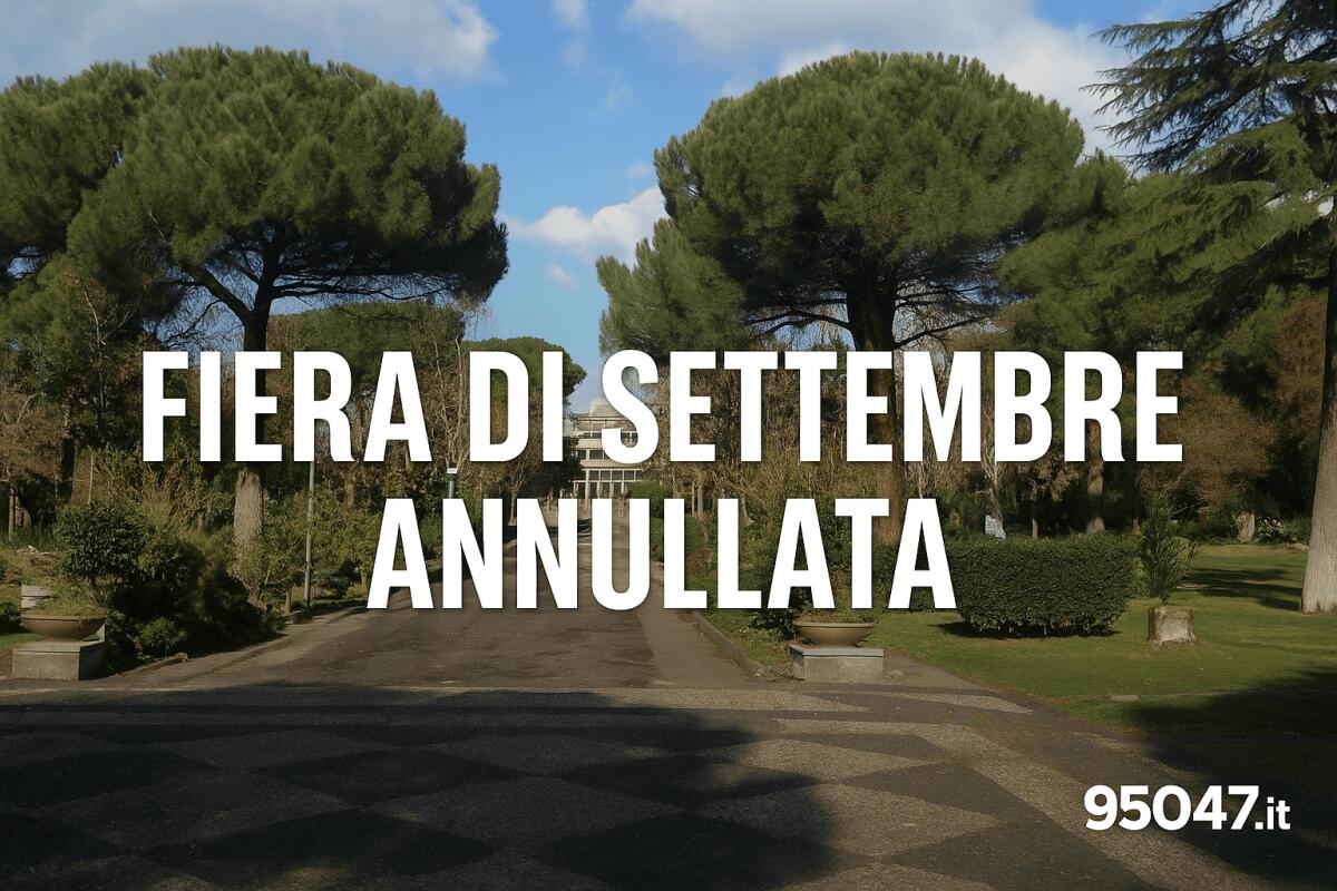 Paternò, salta la Fiera di Settembre: delusione per i giovani, niente Tagadà - 