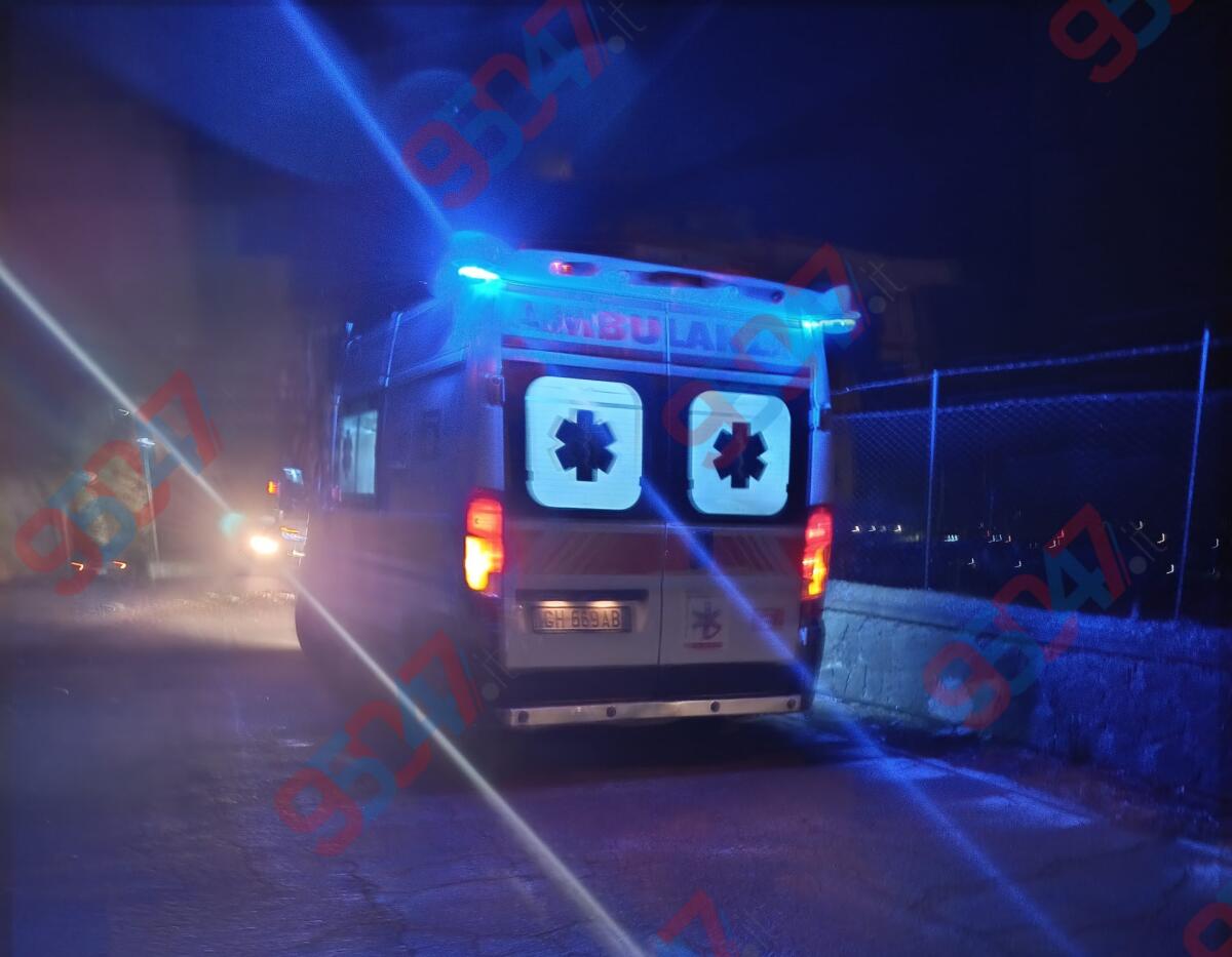 PATERNÒ – Incidente nella notte nei pressi del ponte di San Marco, un ferito - 