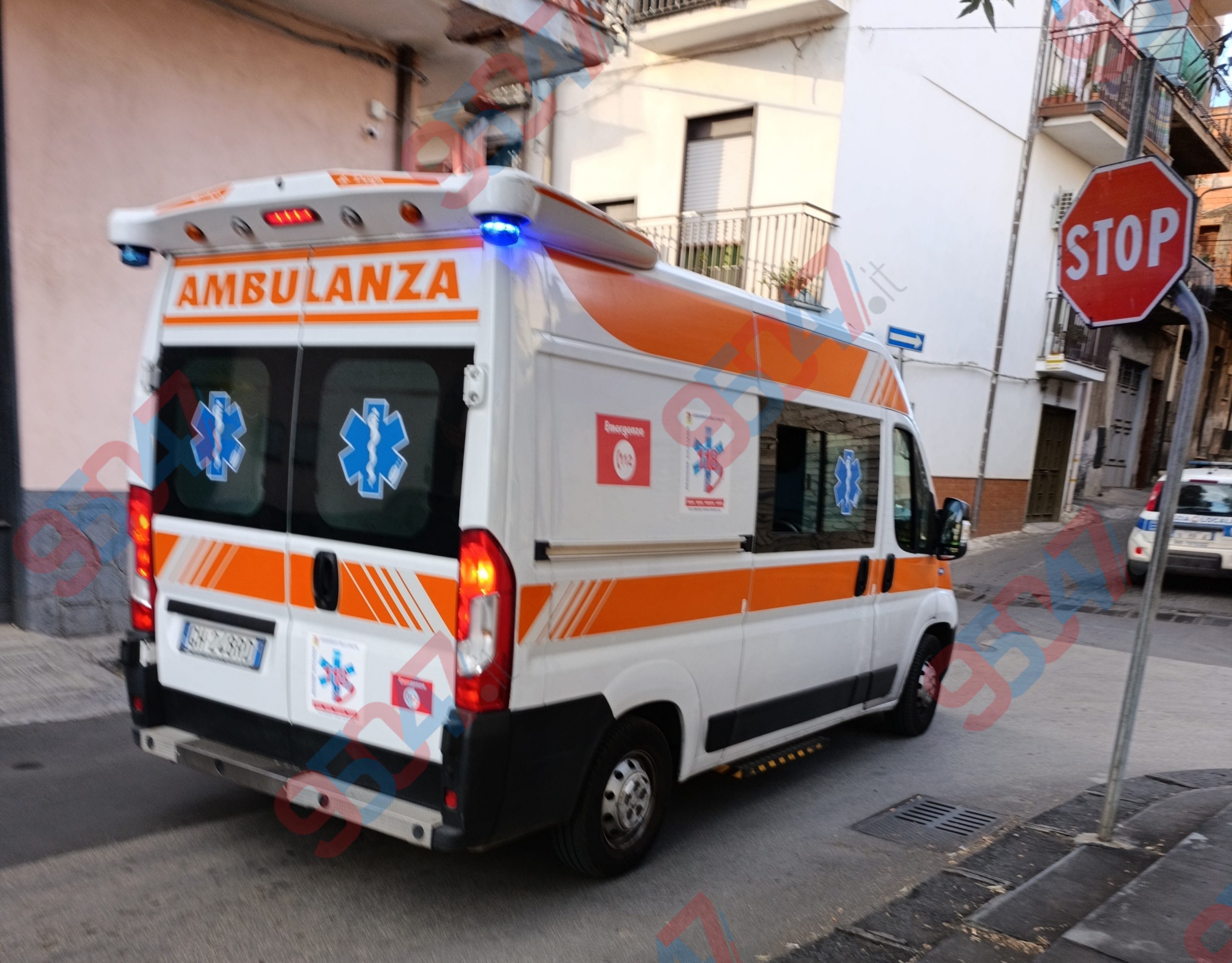 Paternò, scontro tra auto e bicicletta: ferito un minorenne