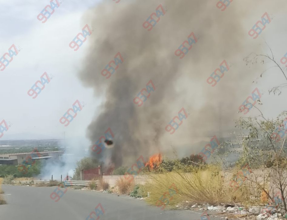 Paternò, incendio in contrada Tre Fontane: fiamme e fumo visibili da lontano