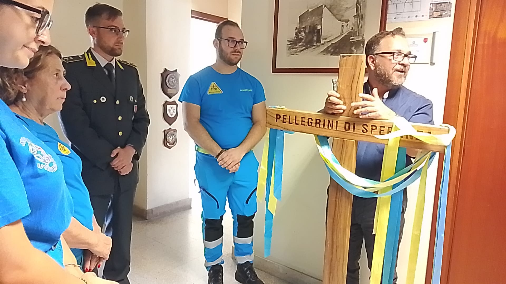 La Misericordia di Paternò porta la Croce del Giubileo tra istituzioni e luoghi del bisogno