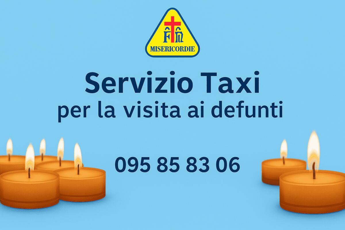 Paternò – La Misericordia aiuta i cittadini a raggiungere i cimiteri per la Commemorazione dei Defunti - 