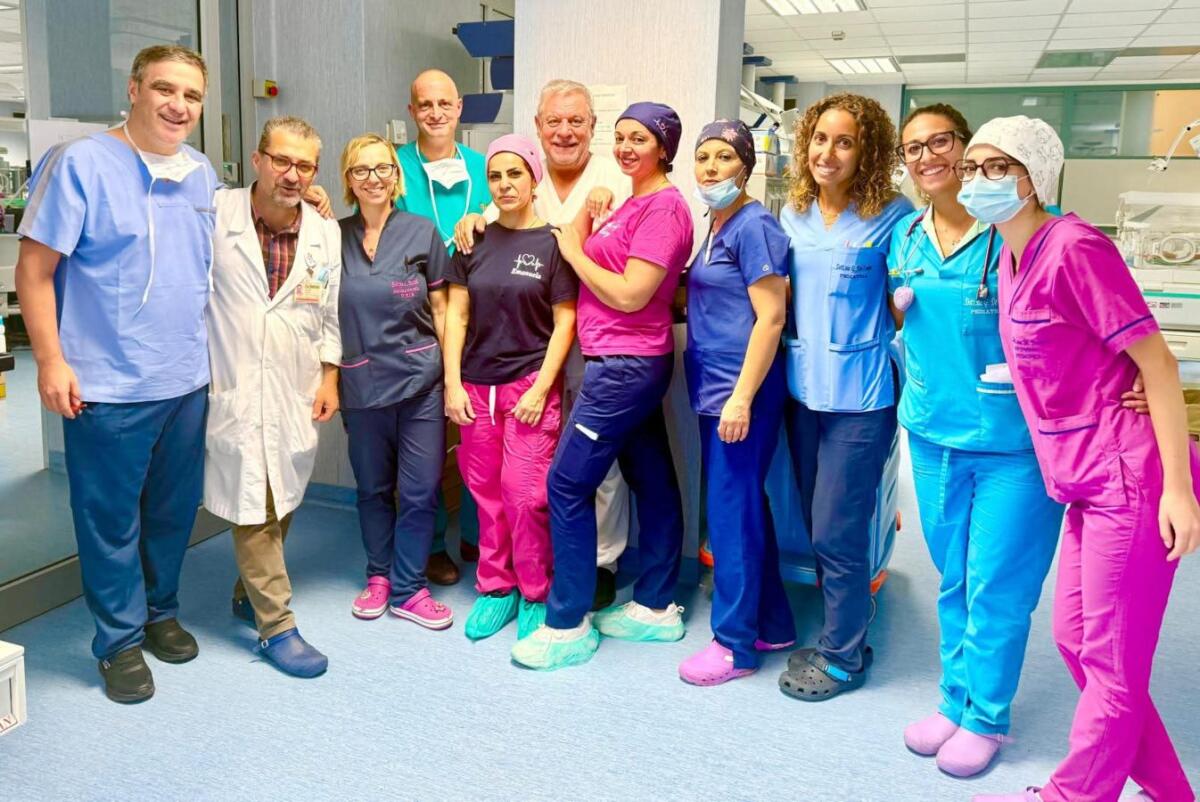 Bimba di un mese e un chilo salvata dai medici: intervento cardiochirurgico al Cannizzaro con il supporto di Taormina - 