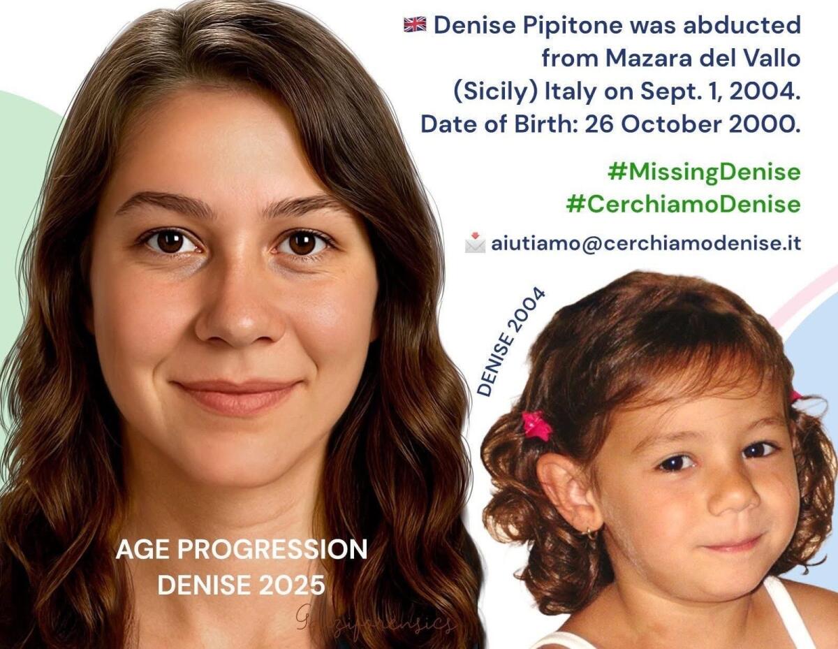 Denise Pipitone compie 25 anni: «Ti cercheremo per sempre», la famiglia la ricorda nel giorno del compleanno - 