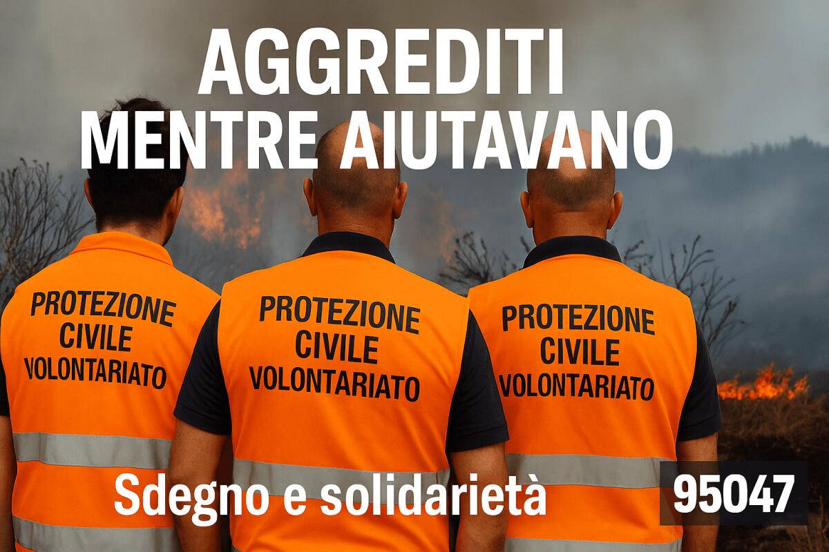 Portopalo, volontari aggrediti durante un incendio: sdegno della Protezione Civile siciliana - 