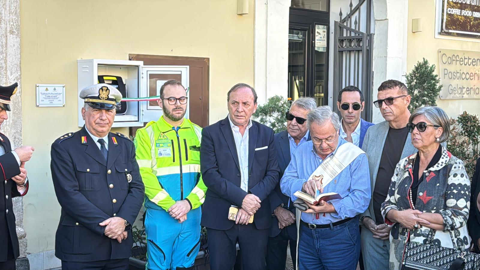 Paternò, inaugurati due defibrillatori in Piazza Umberto e a Scala Vecchia: la Misericordia dona alla città un progetto votato dai cittadini