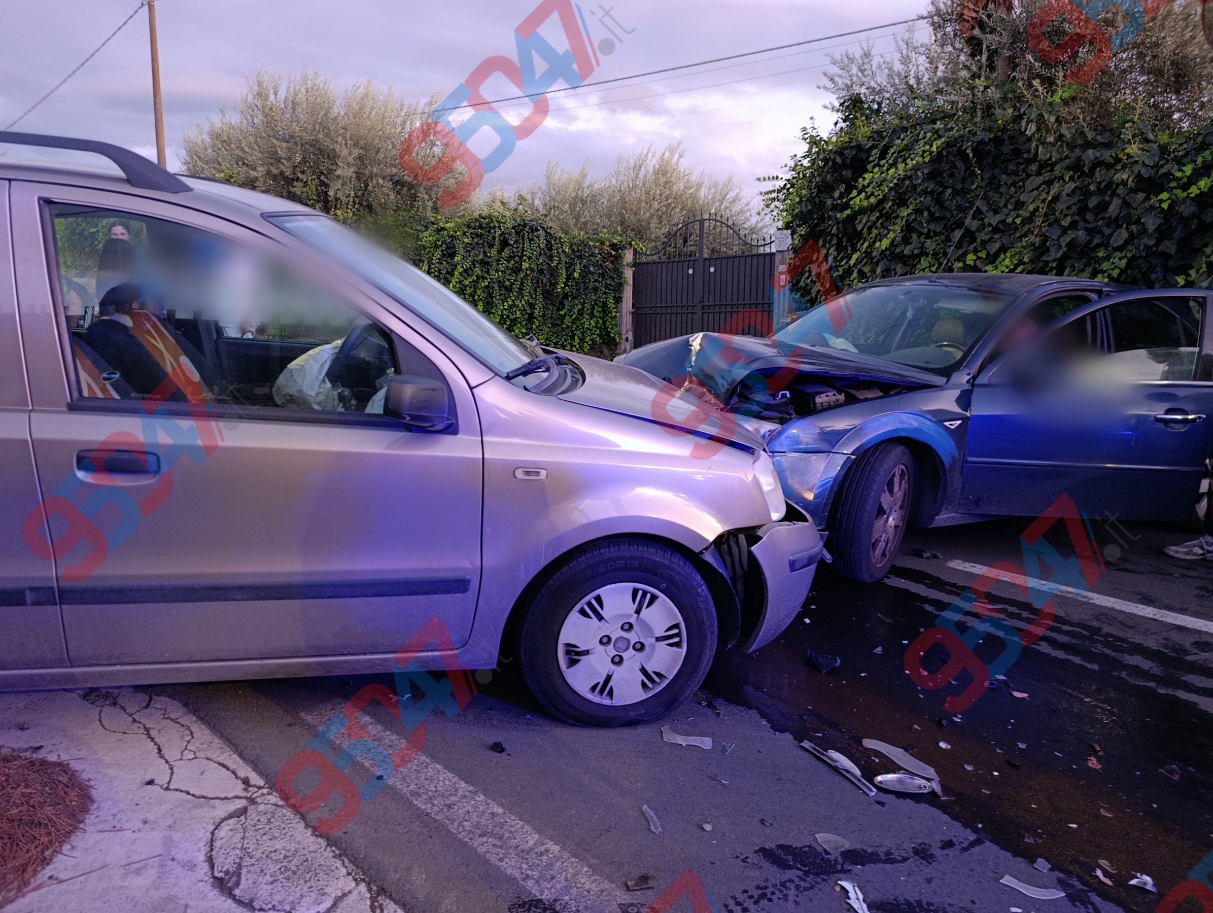 BELPASSO – Grave incidente stradale  a Palazzolo sulla SP229/i: feriti e traffico bloccato