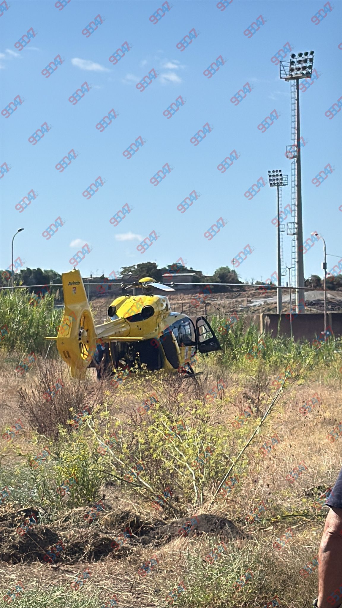 PATERNO'. Gravissimo incidente al Corso Italia: pedone investito da un camion, richiesto intervento elisoccorso