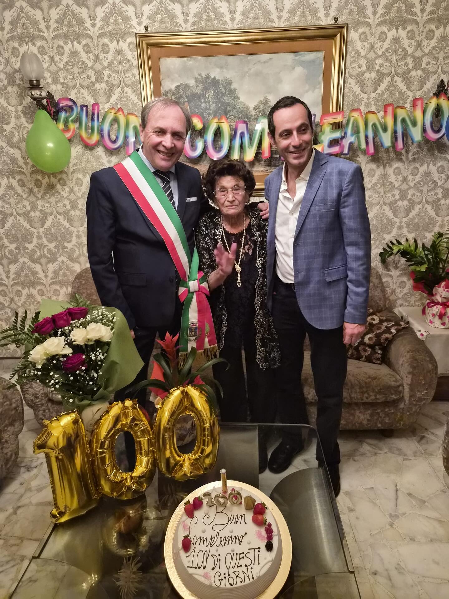 Paternò festeggia i 100 anni della signora Antonina Cosentino