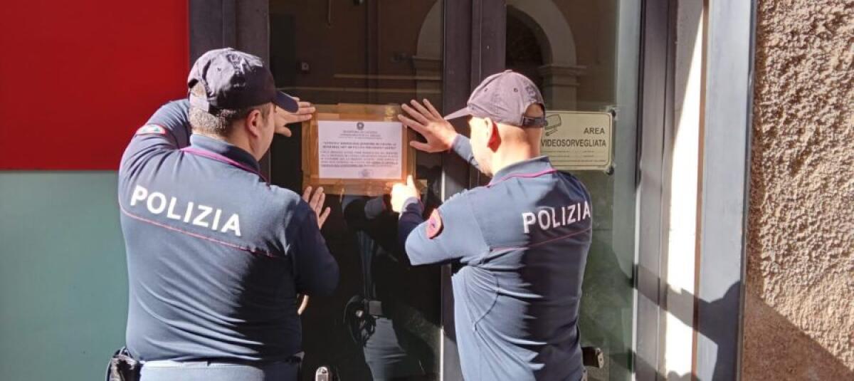Adrano, sala giochi chiusa per 7 giorni: la Polizia la ritiene ritrovo di pregiudicati - 