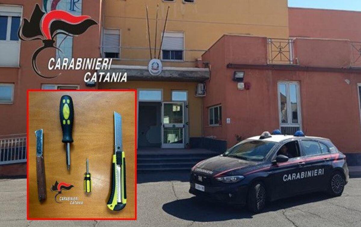 Licodia e Adrano, quattro denunce per armi e violazioni stradali - 