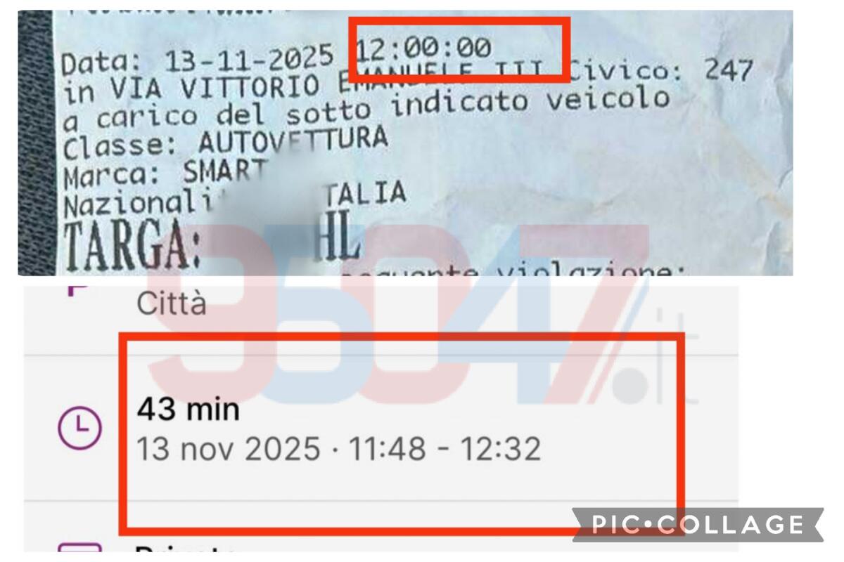 Paternò, nuova multa nonostante il parcheggio pagato: il caso si ripete. - 